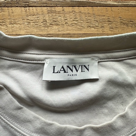 LANVIN paris tshirt authentic - Picture 3 of 3